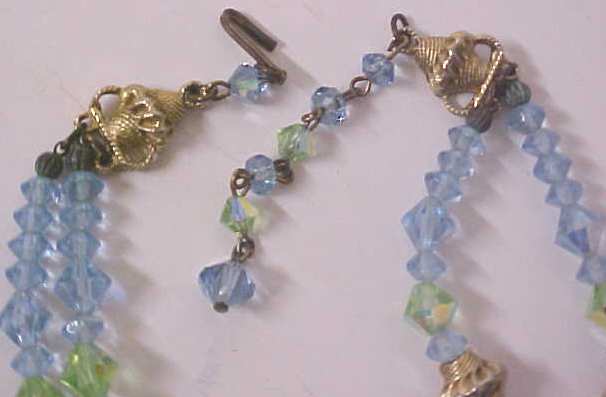 Austrian Crystal Choker Necklace & Earrings