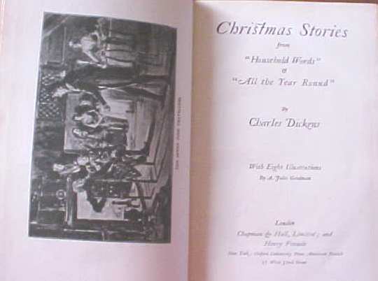 Dickens Christmas Stories Leather Bound