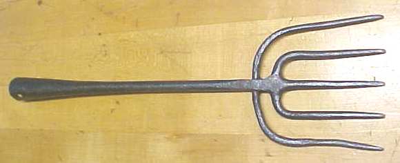 Eel or Fish Spear Head 5 Point 1850's
