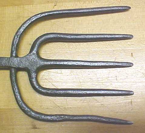 Eel or Fish Spear Head 5 Point 1850's