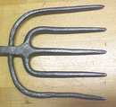 Eel or Fish Spear Head 5 Point 1850's