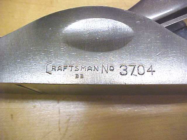 Craftsman No. 3704 Adjustable Throat Plane