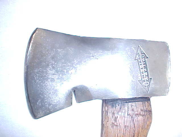 Stiletto Camp Ax or Hatchet Nice Logo!