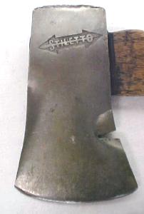 Stiletto Camp Ax or Hatchet Nice Logo!