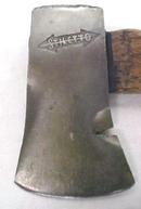 Stiletto Camp Ax or Hatchet Nice Logo!