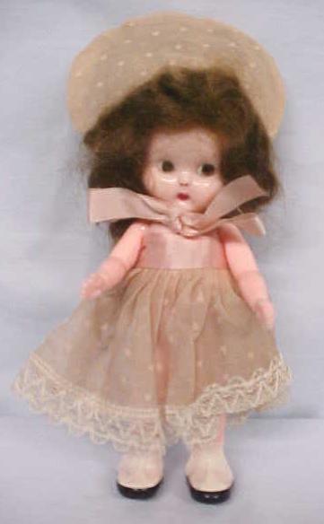Doll Googly Eye Hard Plastic Adorable Outfit