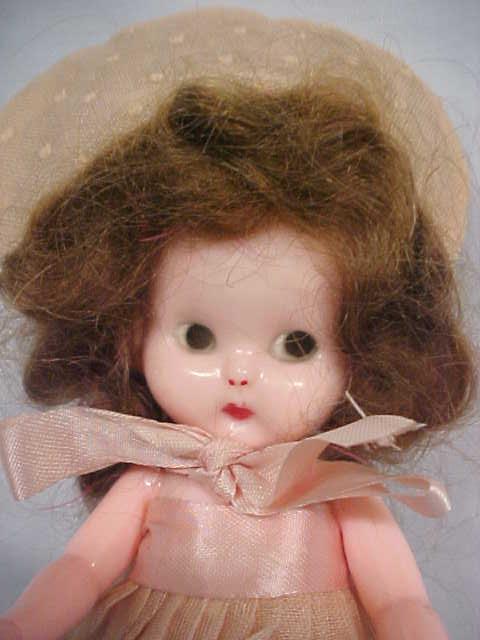 Doll Googly Eye Hard Plastic Adorable Outfit