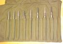 Morse Brace Drill Set in Canvas Roll