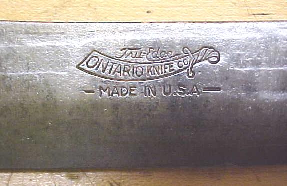 Ontario Knife Co. Knife Hickory Handle