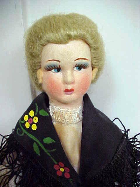 Ethnic Doll Italy Felt Face Magis Roma Eros