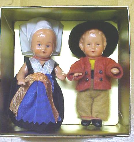 Dolls Miniature MIB Vintage Celluloid