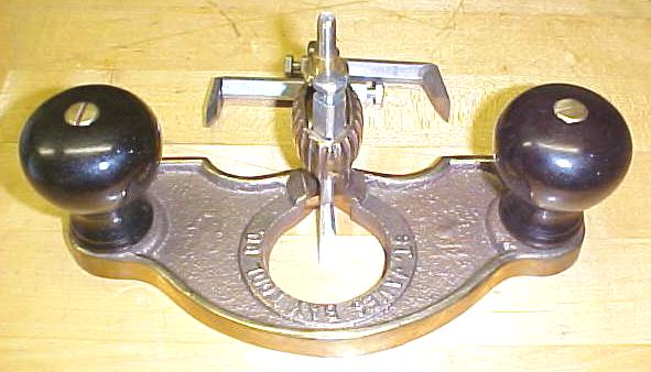 Bronze Closed Throat Router Plane Nice!