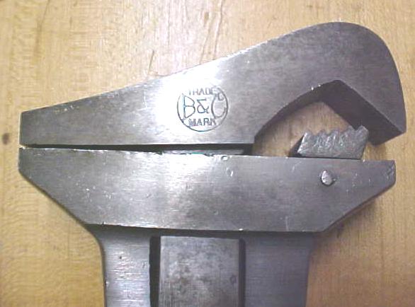 Bemis & Call Pipe Wrench Adjustable Combination 12