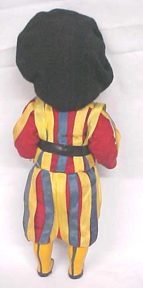 Celluloid Doll Palace Guard Colorful Uniform
