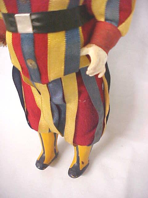 Celluloid Doll Palace Guard Colorful Uniform