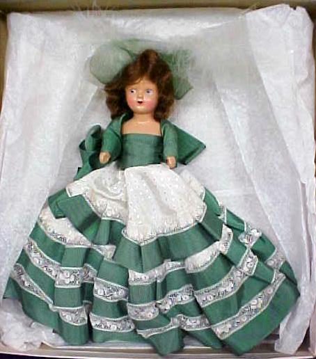 Hard Plastic Doll 1950's Auburn Hair Beauty