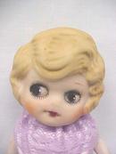 All Bisque Doll Flapper Style Large Eyes