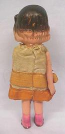 All Bisque Doll Style 1930's Miniature