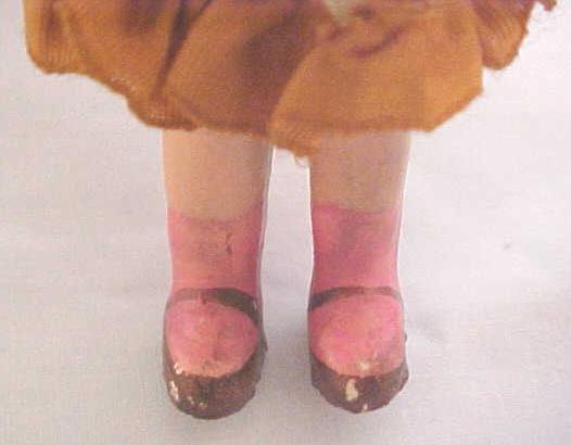 All Bisque Doll Style 1930's Miniature