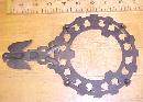 Vintage Eagle Trivet Cast Iron
