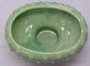 Planter Mint Green Pottery Bowl Raised Bubble Design