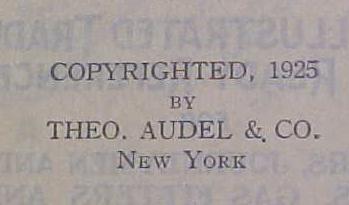 Audels Plumbers & Steam Fitters Guide Set 1925 1st Ed.