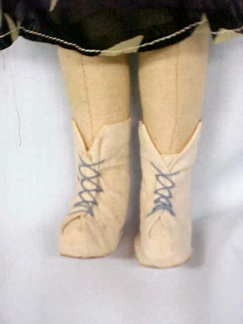 Large Celluloid Doll Poland Ethnic