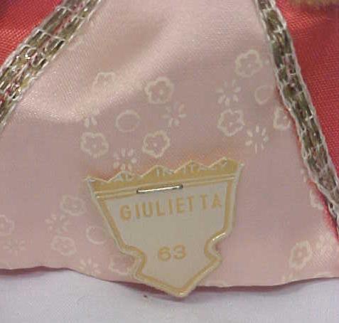 Ethnic Doll Italy Rapunzel Giulietta