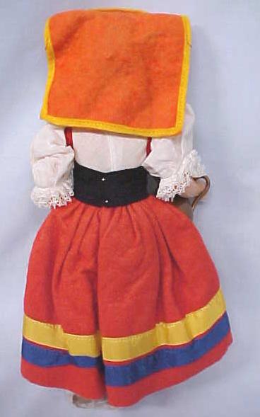 Doll Magis Roma Italy Felt Face 11