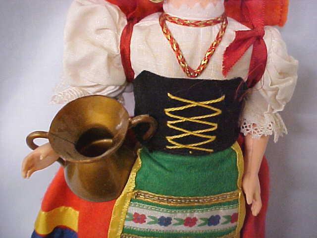 Doll Magis Roma Italy Felt Face 11