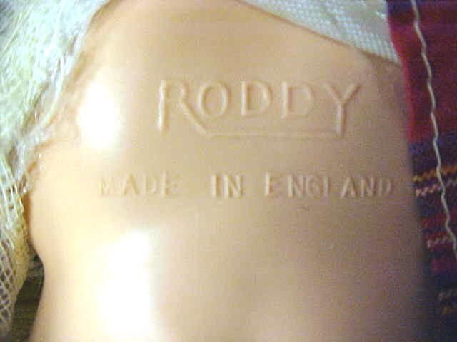 Roddy Doll England Walker 1950's HP