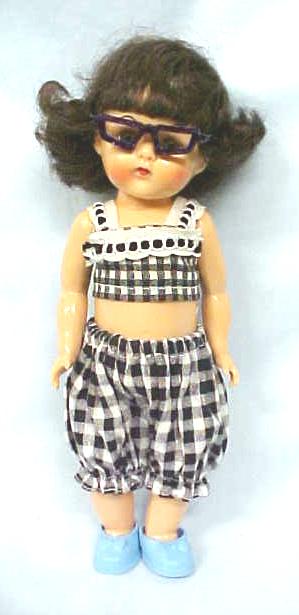 Doll Virga Pam Ginger in Sun Suit + Glasses