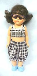 Doll Virga Pam Ginger in Sun Suit + Glasses