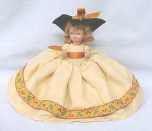 Nancy Ann Storybook Doll HP Autumn Dress