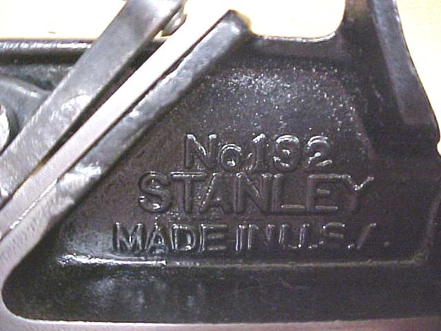 Stanley No. 192 Rabbet Plane