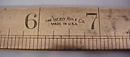 Lufkin No. 1086 Brass Folding Rule 24 inch