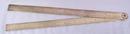 Lufkin No. 1086 Brass Folding Rule 24 inch