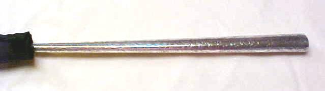 Umbrella Rolled Silver Antique Ornate Handle