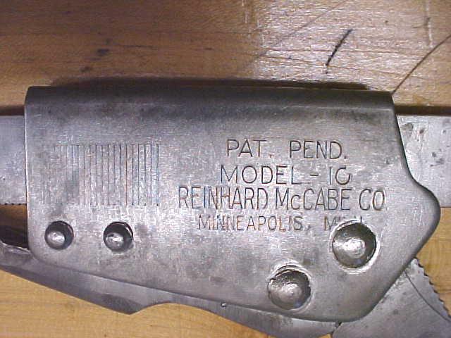 Reinhart McCabe Co. Lever Wrench