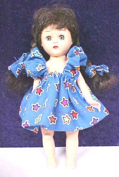 Virga Playmate Doll Brunette 1954 Pigtails