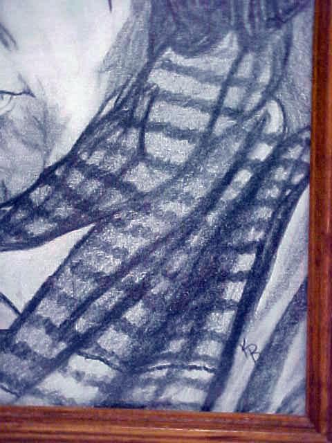 Doctor Who Tom Baker Original Drawing