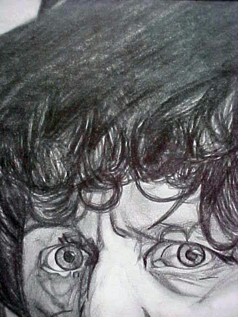 Doctor Who Tom Baker Original Drawing