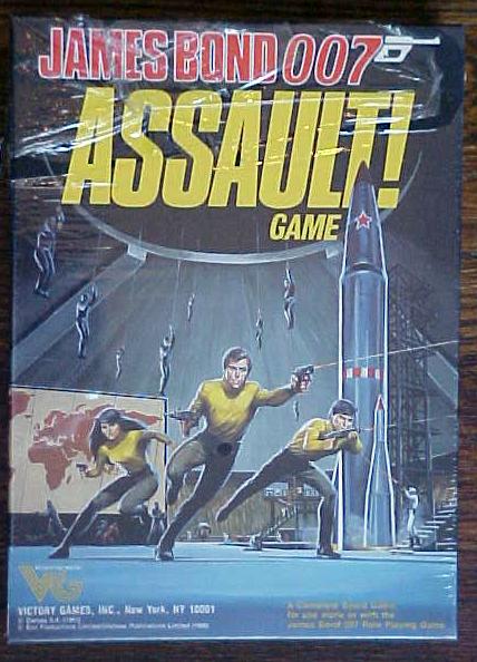 James Bond Assault Game NIB Sealed