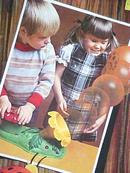 Lady Bug Fly-A-Way Game Marx 1977