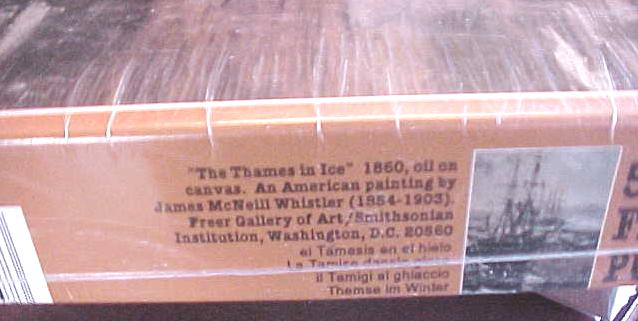 Puzzle Thames in Ice Museum Series Whistler