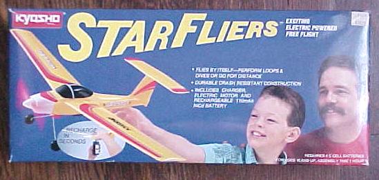 Star Fliers Yellow Star Plane Electric Powered