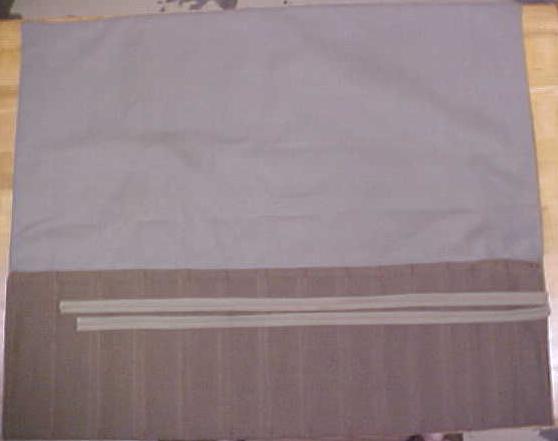 Large Heavy Duty Auger Bit Tool Roll Lined