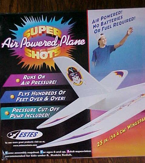 Estes Super Shots Plane Jolly Roger Air Power NIB