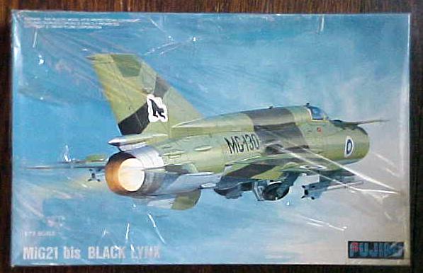 MIG21 Black Lynx Model Plane NIB 1990 Sealed