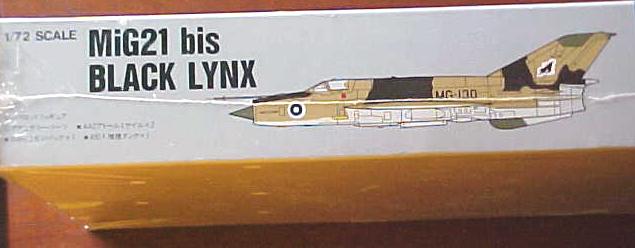 MIG21 Black Lynx Model Plane NIB 1990 Sealed